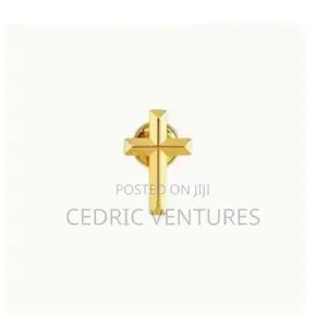 Religious Christian Cross Brooch Pin