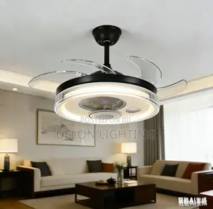 3 in 1 Chandelier (Fan, Light and Bluetooth Speaker)