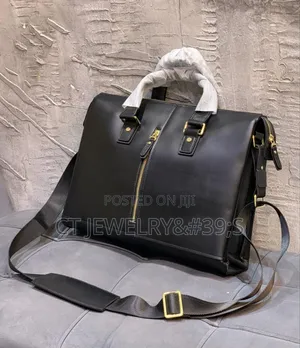 Pure Quality Luxury Leather Official/Laptop /Files,Muti- Purpose Bag