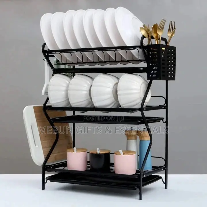 3 Tier Plate Rack