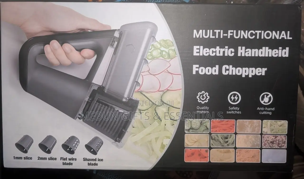 Multi-Functional Electric Handheld Food Chopper