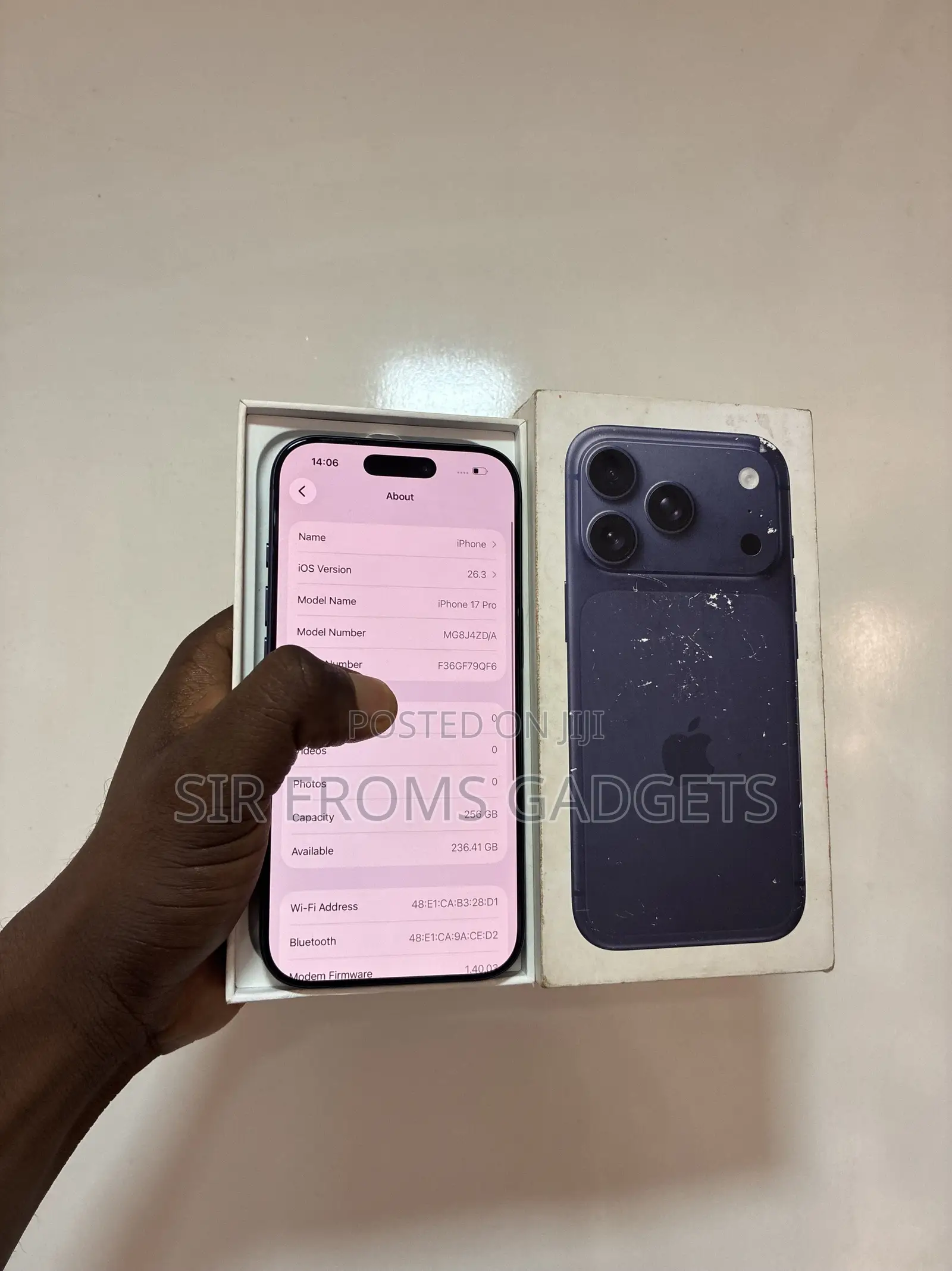 Apple iPhone 17 Pro 256 GB Blue