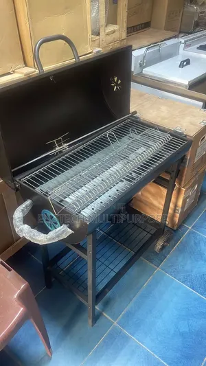 Portable Heavy-duty Charcoal Bbq Grill With Lid And Wheels