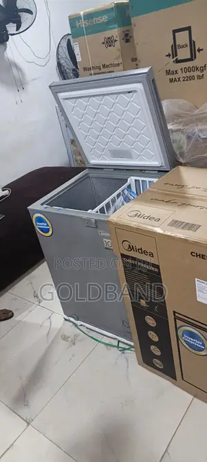 Midea 142l Deep Freezer With Eco Friendly Cooling Technology