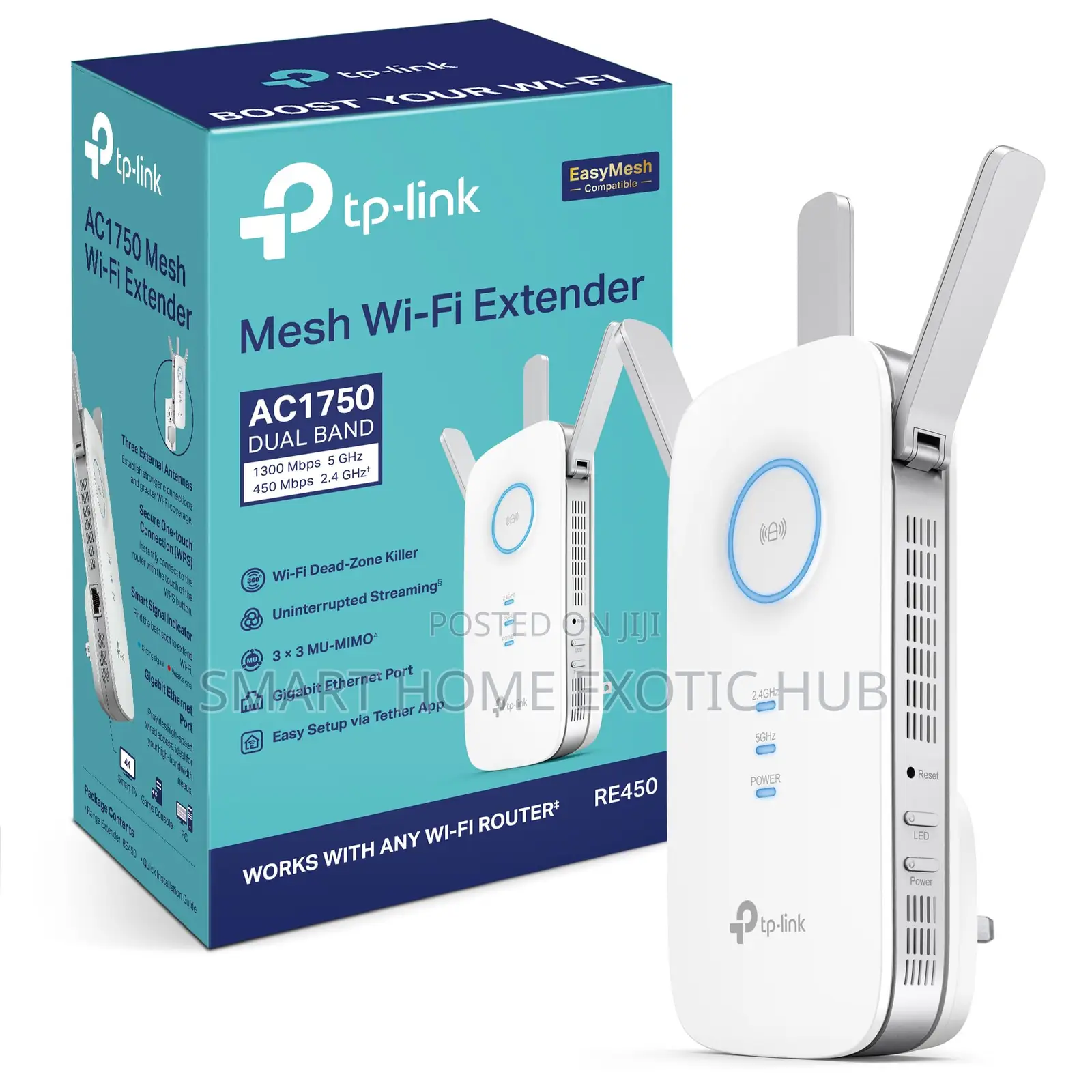 Tp-link Ac1750 Mesh Wi-fi Range Extender