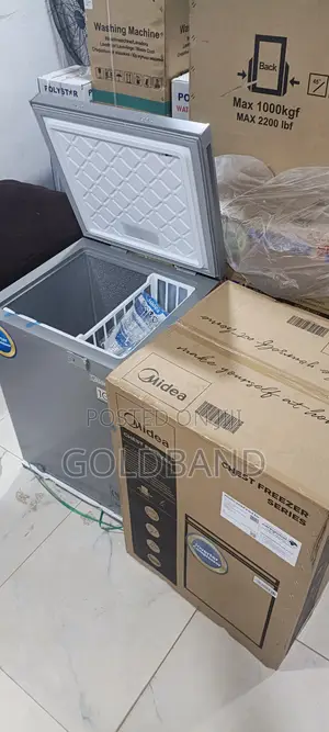 Midea Deep Freezer 142l With Modern Energy Saving Design