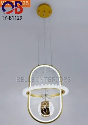 New Living Room. Chandelier Modern
