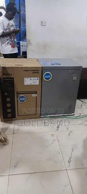 Midea Inverter Freezer 142 Litres With Smart Cooling Control