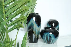 Flower Vase Table Accessories Three Pieces