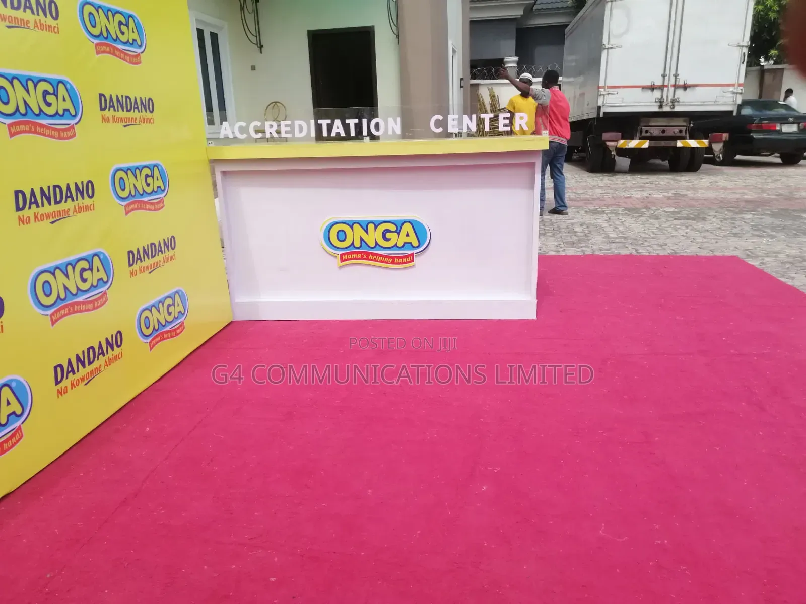Promo Table, Branding and Printing