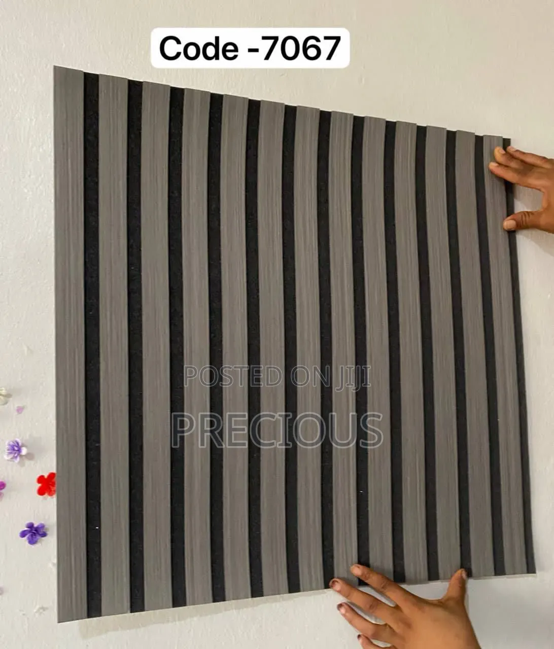 Fluted Panel Wall Sticker