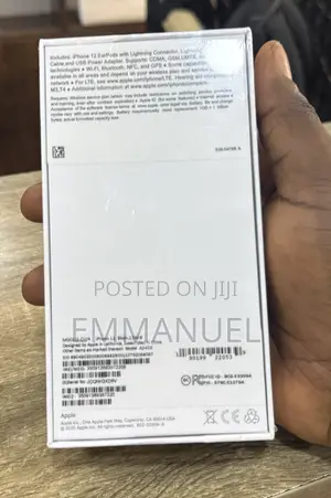 New Apple iPhone 12 128 GB Black