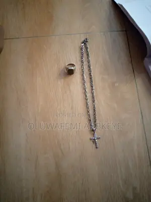 Men's Fashion Chain + Ring Set