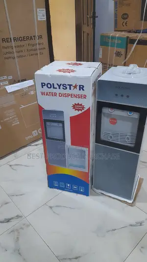 Brand New Polystar Water Dispenser With Hot/Cold Safety Tap