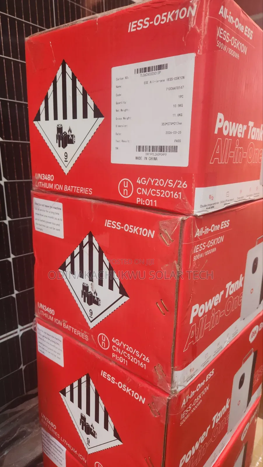 500w 1kwh Itel Power