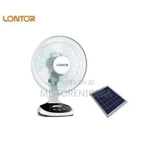 Lontor CTL-Cf025-12 12-Inch Rechargeable Table Fan W