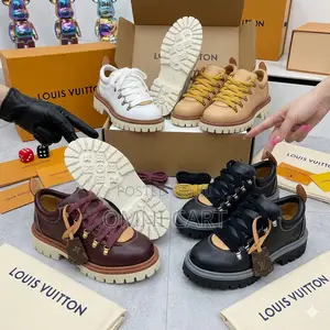 Louis Vouiton Luxury Low Top Unisex Outdoor Casual Leather Shoe
