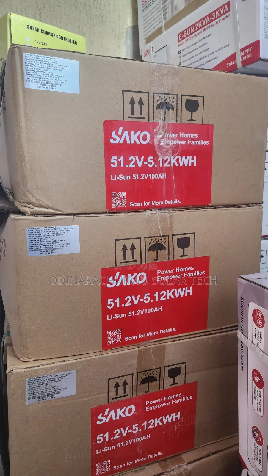 5kwh 51.2v Sako Lithium Battery