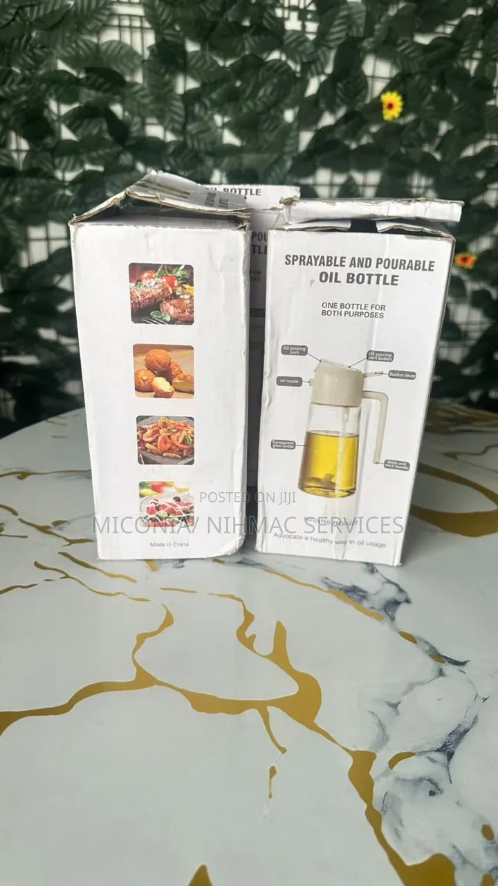 2-in-1 Sprayable & Pourable Oil Bottle