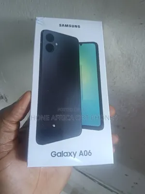 New Samsung Galaxy A06 128 GB Black