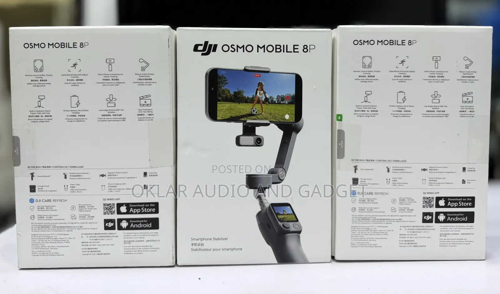 Dji Osmo Mobile 8p Advanced Tracking Combo With Module 2 Tracker