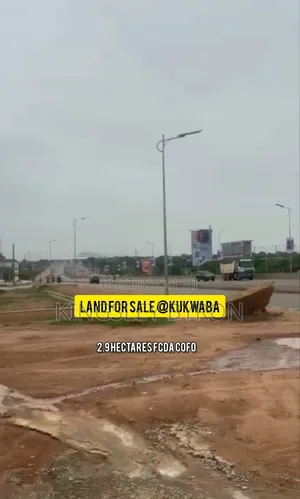 New Listing: Kukwaba 2.9 Hectares (C of O)