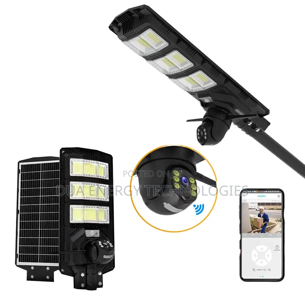 Solar Street Light With Camera