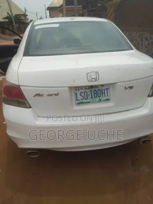 Honda Accord Sedan EX-L V6 Automatic 2009 White