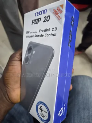 New Tecno Pop 20 128 GB Black