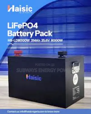 8kwh 26v 314ah Haisic Lithium Battery.