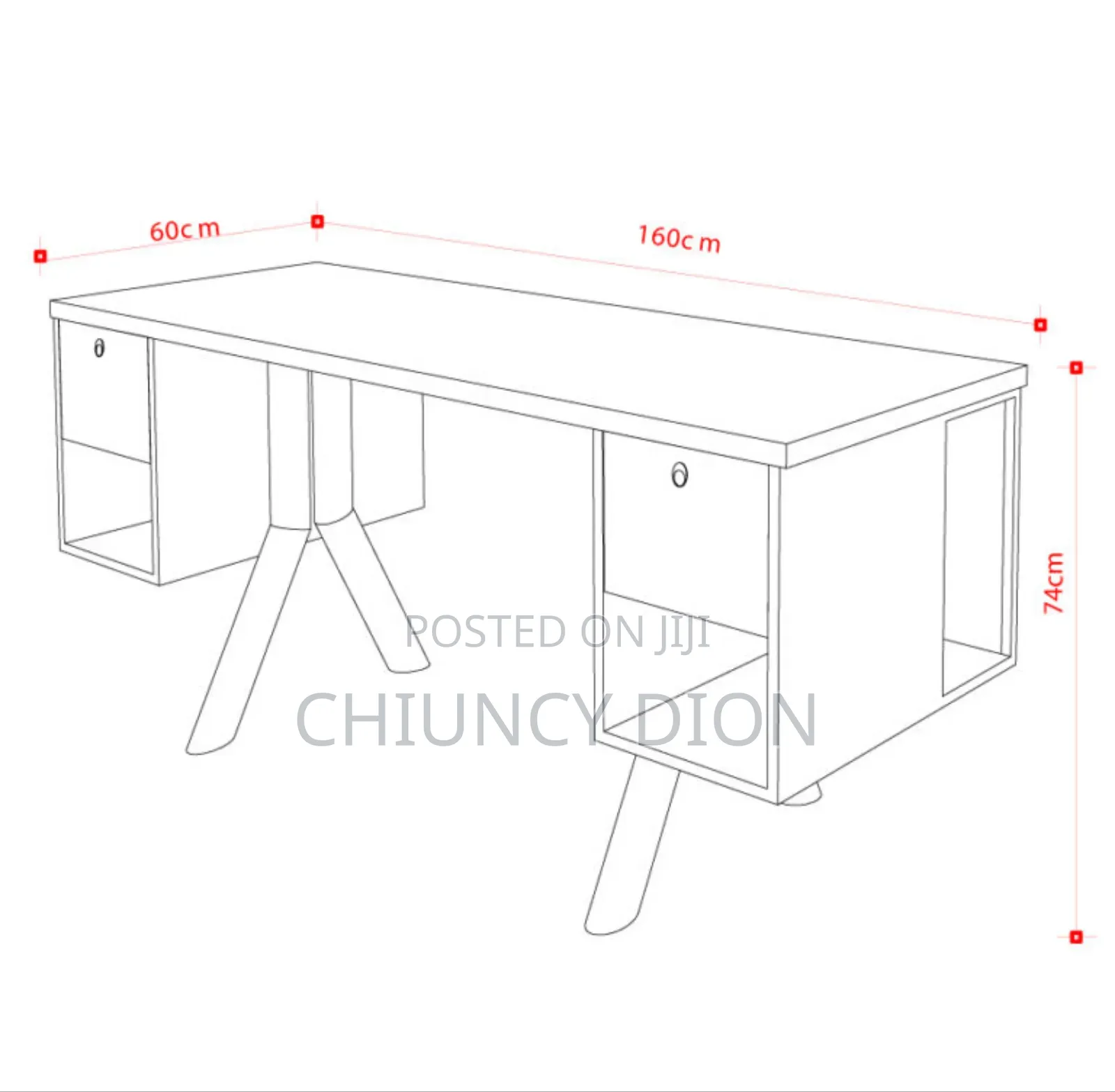 Cupio Desk (Executive Work Table)
