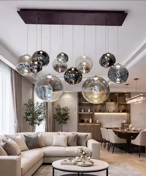 Size 1200mm by 400mm Black and Clear 13 Glasses for Living Room, Kitch