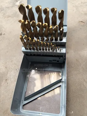 Set of Inches Drilling Bit 1/8 to 1/2