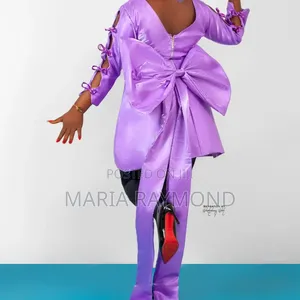 Exaggerated Structured Dress