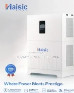 Haisic 4.2kwh Lithium Battery Inverter Aio Solar Generator Power Pack