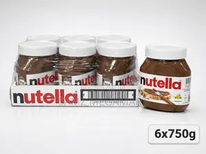 Nutella Hazelnut Chocolate Spread 6x750g