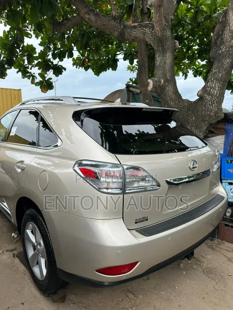 Lexus RX 350 2011 Gold