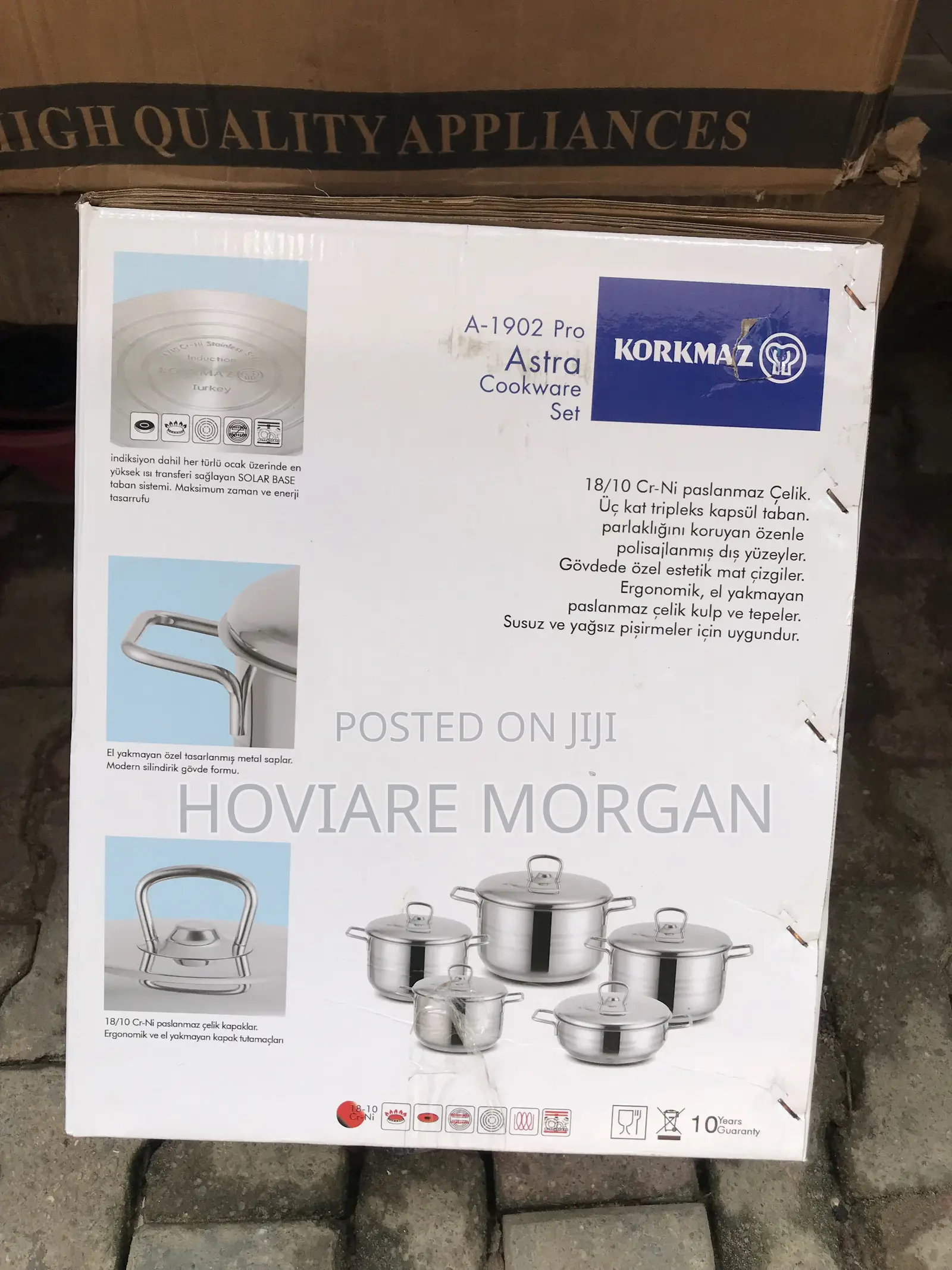 Kormaz Astra Cookware Set