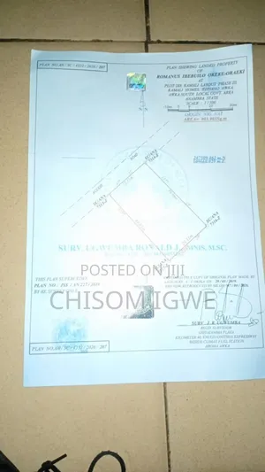 Two Plots of Land at Kamali Estate, Awka