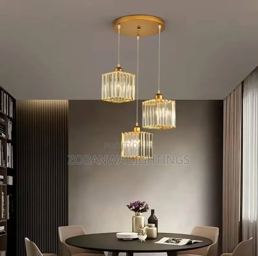 Modern Pendant Light Indoor Led E27 Crystal Chandelier