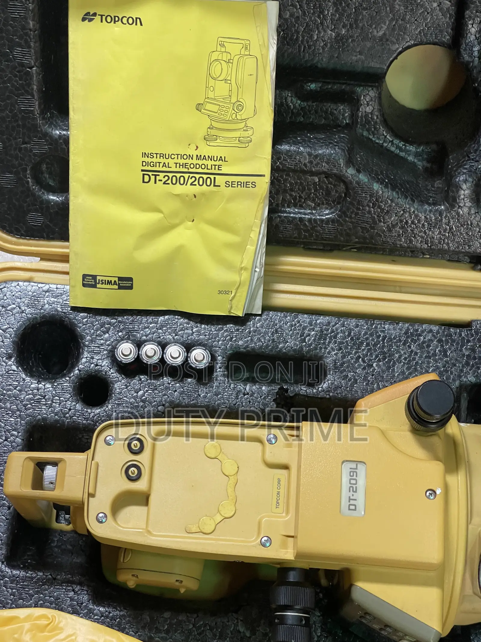 Topcon Dt-209 Digital Theodolite