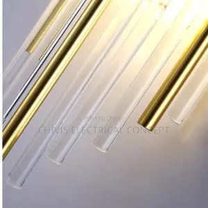 Crystal Lustre Wall Lamp 110-240v 3 Way Dimmable Led Neutral Light