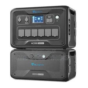 Bluetti Ac300 + B300s 3000kw Power Station