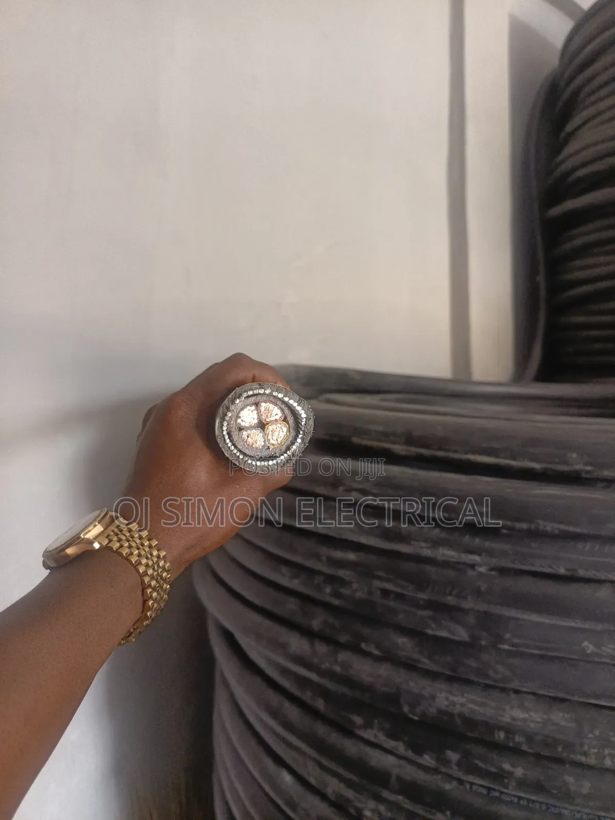 70mmx4core Armoured Cable