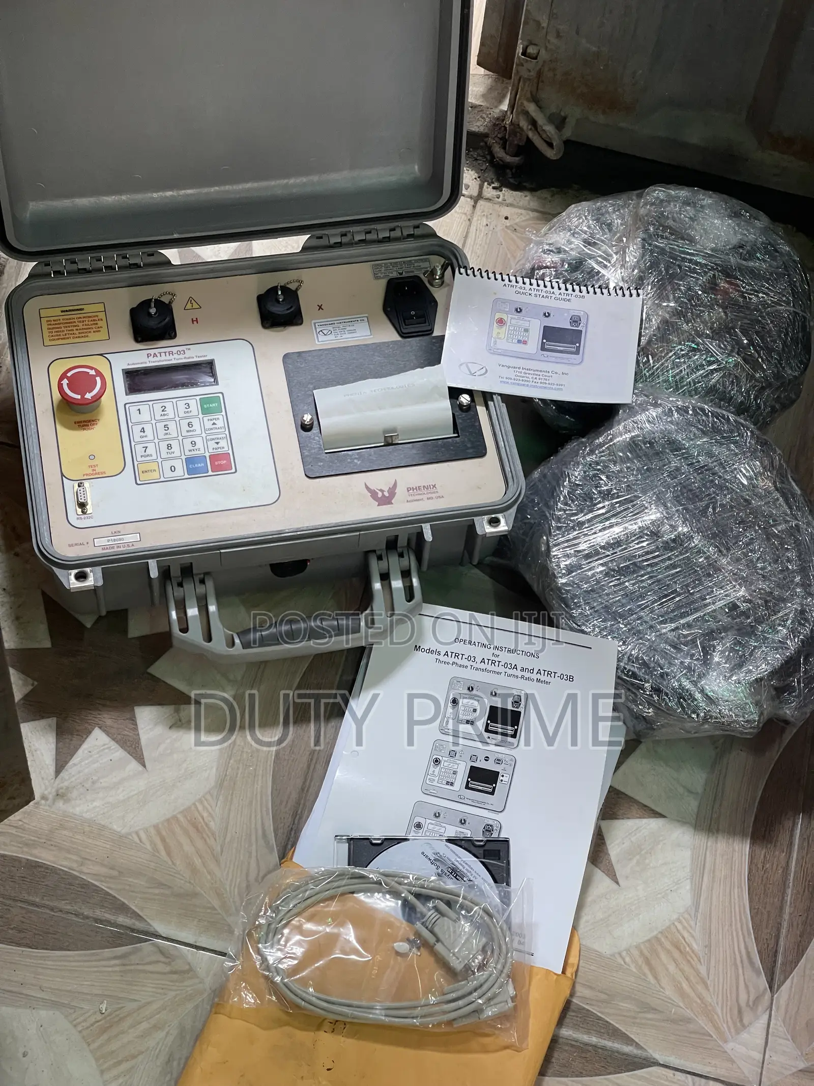 Phenix Portable Transformer Turns Ratio (Ttr) Tester