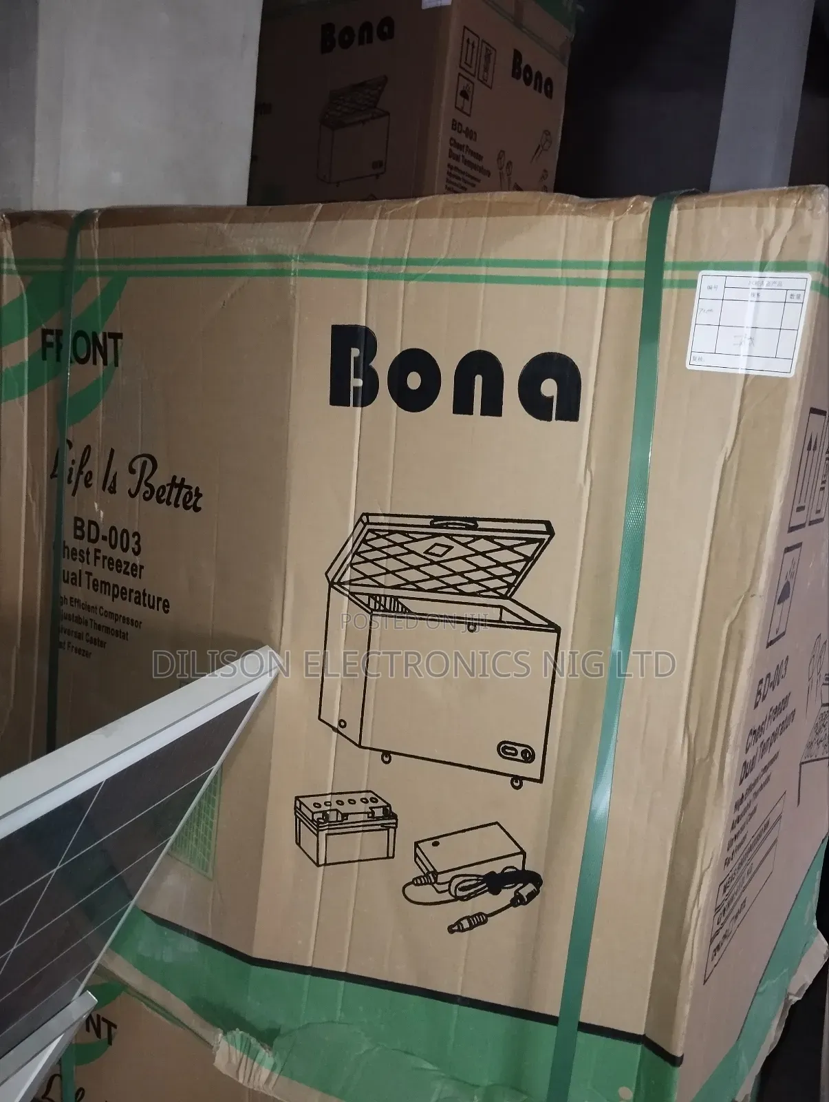218litre Bona Solar Freezer