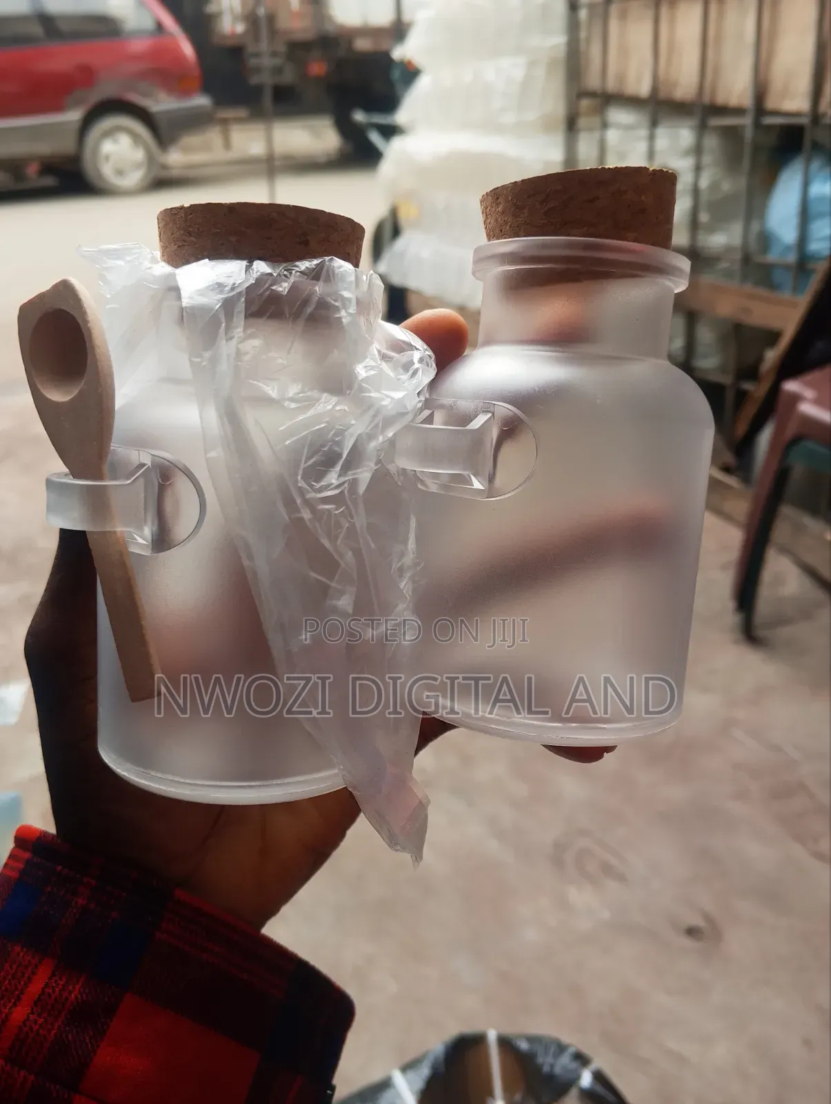 Frosted Jar Foreign