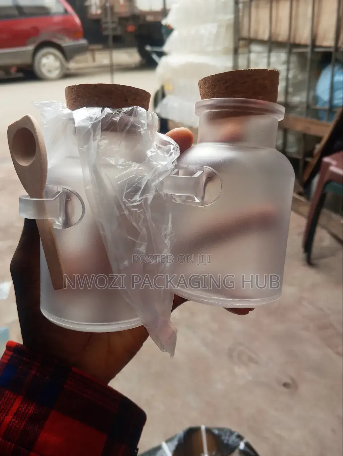 Frosted Jar Foreign