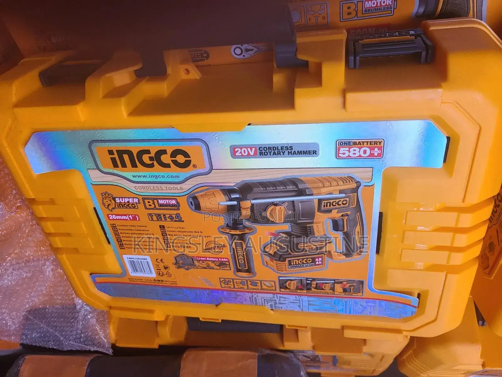 Ingco Cordless Ratory Hammer 26mm
