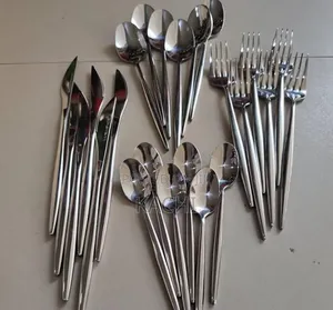 Pencil Silver Spoon and Fork